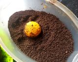 Sütőtökgolyók kekszmorzsában (Halloween-ra 👀) recept fázis 6 fotója