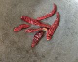 A picture of step 1 of Kobbari pachhadi.