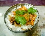 A picture of step 4 of Airfryer Tiffin Box Fish Biryani.