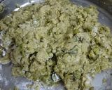 A picture of step 2 of Mutter ki Tikki Chaat.