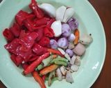 Foto langkah ke 2 dari resep Pepes Cumi.