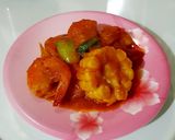 Foto langkah ke 5 dari resep Udang Saos Padang ala Tin.