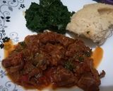 A picture of step 11 of Gizzard stew.