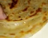 A picture of step 11 of Masala Lachha (layered) Paratha😋.