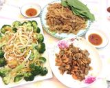 Hình bước làm 3 của món Nem thính chiều ai ? 