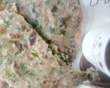 A picture of step 4 of Methi Paratha.