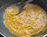 A picture of step 4 of Machher Jhaal / Fish in Mustard curry.