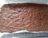 A picture of step 5 of Chocolate Swiss roll#dessert recipe.