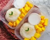 Foto langkah ke 8 dari resep (655) Ketan Mangga (Mango Sticky Rice).