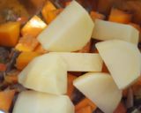 Foto del paso 4 de la receta Crema de calabaza, setas y queso crema