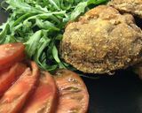 A picture of step 6 of Portobello (or Cremini) Mushroom Cutlets.