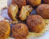 Φωτογραφία βήματος 2 της συνταγής Donuts Banana ♠️💜