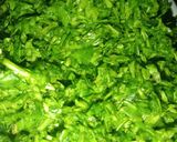 A picture of step 3 of Afang Soup.
