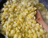 A picture of step 2 of Spanish Potato and Onion Tortilla.