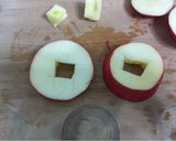 A picture of step 1 of Fried Apple With Digestive Biscuit.