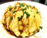 รูปขั้นตอนการทำที่ 5 ของ ไข่ข้นห่อข้าวผัดกะเพราไส้กรอกอีสาน#เย็นนี้อ้วนแน่