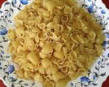Foto del paso 14 de la receta Copos de pastas con melva canutera cocida y parmesano