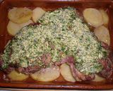 Foto del paso 3 de la receta Pierna de cordero con costra de hierbas