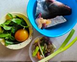 Foto langkah ke 1 dari resep Ikan Patin Kukus Daun Kemangi.