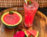 A picture of step 4 of Watermelon Rose Refreshing Cooler - Quench Your Thirst In Summer.
