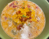 A picture of step 5 of Chicken Corn chowder.
