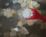 Foto langkah ke 2 dari resep Daun So Tahu Masak Santan.