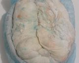 Foto langkah ke 12 dari resep Blue-Orange Sprinkles Sourdough Bread.