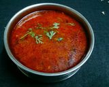 A picture of step 12 of Moth daal/beans curry.
