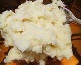 A picture of step 1 of Italian potato bake.