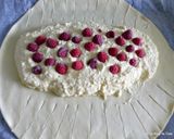 Pas rețetă Ștrudel cu branza si zmeura / Quarkstrudel 2 fotografie