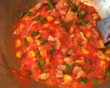 A picture of step 7 of Minestrone Soup.