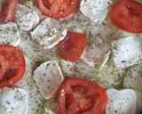Une image de l'étape 2 de Gratin courgettes et chèvre.