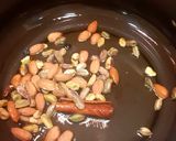 A picture of step 2 of Zarda Pulav / Meetha Chawal.