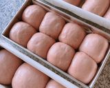 Foto langkah ke 3 dari resep Roti sobek ubi ungu (taro milk bread).