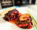 Foto del paso 2 de la receta: Costillar de Cerdo con Salsa Hoisin laminado en Oro 👍🇵🇪