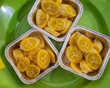 Foto langkah ke 1 dari resep Puding Pisang Keju.
