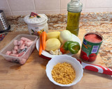 Foto del paso 1 de la receta: Guiso colorao de pescado