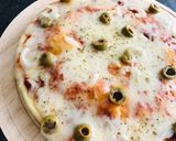 A picture of step 5 of Microwave Pizza 🍕.