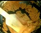 A picture of step 1 of Wheatflour jaggery balls punjabi aata pinni.