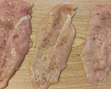 Aszalt szilvával töltött baconos csirkemell recept fázis 1 fotója