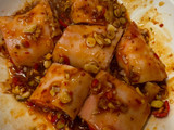 Giò heo xào sả ớt