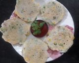 A picture of step 8 of Veg Rice Uttapam.