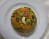 A picture of step 3 of Vegetable Masala Upma.