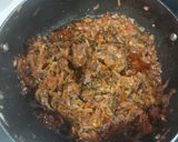 A picture of step 7 of Mutton with bitter gourd.