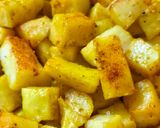 Foto del paso 5 de la receta: Papas al curry 🥘 🥔 Papitas probióticas al horno con curry by Mate Amargo
