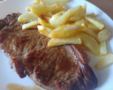 Foto del paso 2 de la receta: Entrecot vedella amb papas fregides