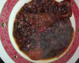 Foto del paso 1 de la receta: Judías negras con oreja de cerdo y chorizo