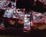 Foto langkah ke 9 dari resep Red Velvet Brownies Cream Cheese tanpa DCC.