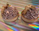 Foto del passaggio 6 della ricetta Crostatine frolla alla nocciola con mousse alla nutella