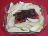 Carré de cerdo agridulce (con manzana y ciruela)
